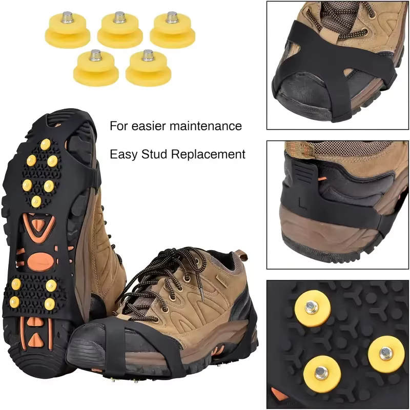 Crampons de Traction en caoutchouc antidérapants