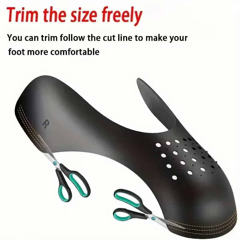 Protecteur de tête de chaussure Anti-pli