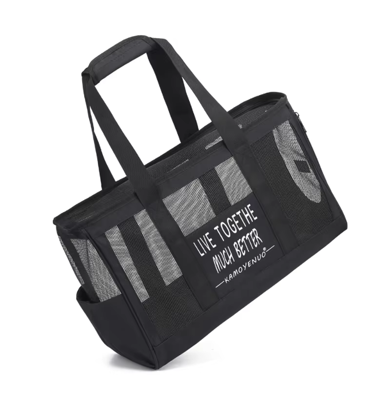 Sac de transport pour animaux de compagnie respirant