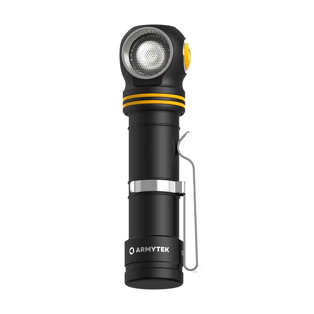 Lampe torche multi-usages Armytek Elf C2 Max WR 4 en 1, 2500 lumens, lampe frontale à lumière chaude/blanche, lampe torche LED EDC avec batterie, lampe de poche