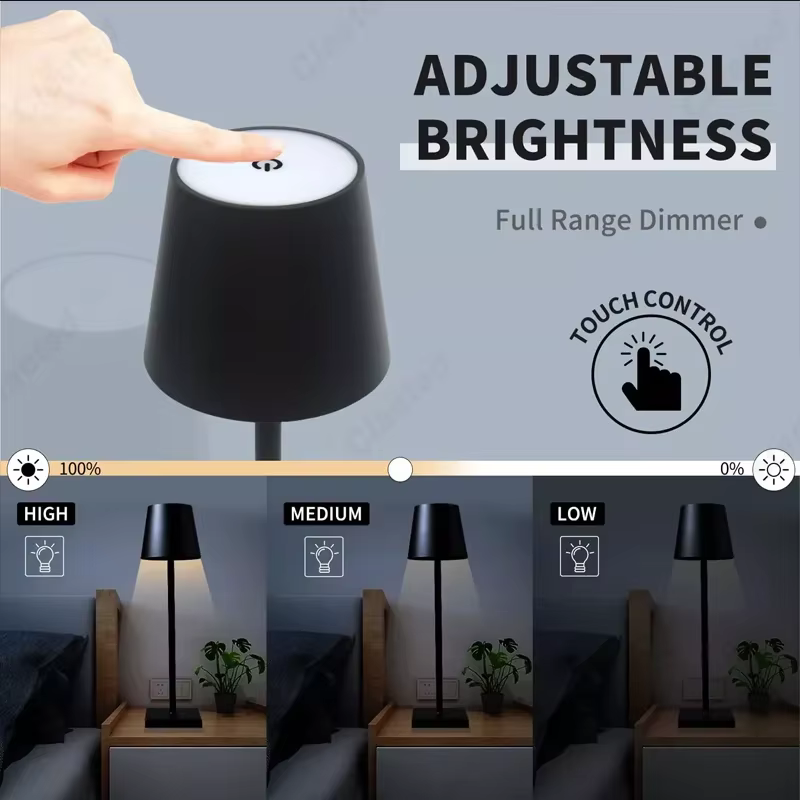 Poldina-Lampe de Table Sans Fil