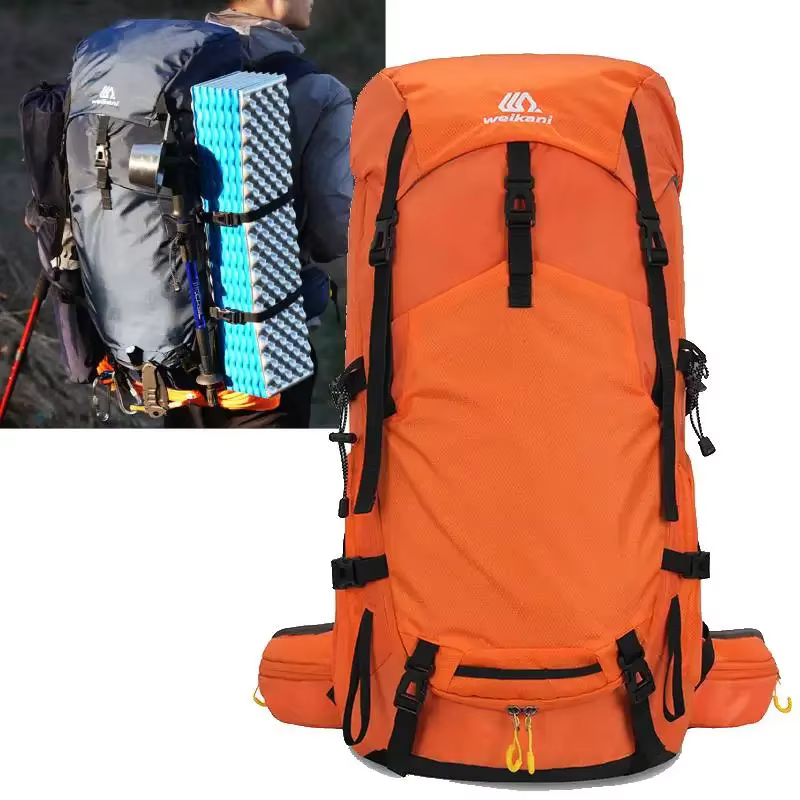 Camping en plein air escalade Trekking sac randonnée sac à dos avec housse de pluie grand Sport équipement organisateur