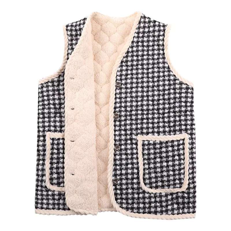 Gilet en polaire épais et chaud