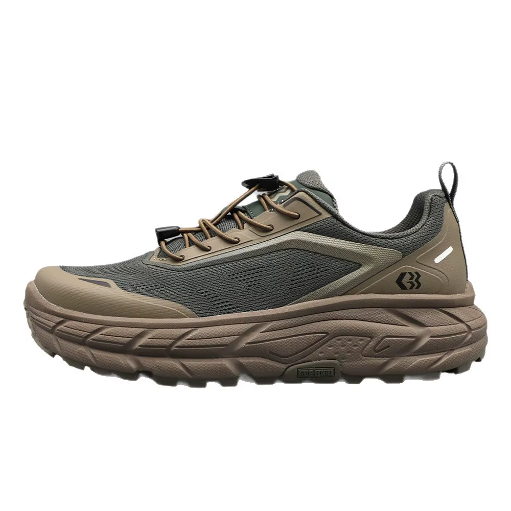 Chaussures de sport décontractées pour hommes automne nouveau style léger respirant fond souple anti-dérapant résistant à l'usure randonnée escalade...