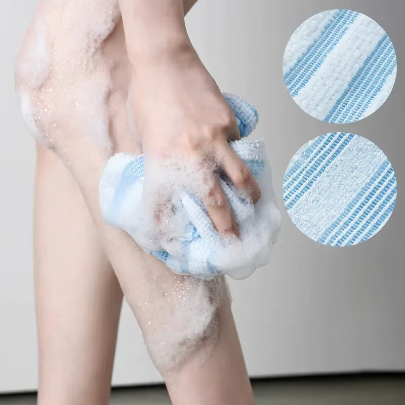 Brosse de bain exfoliante en Nylon