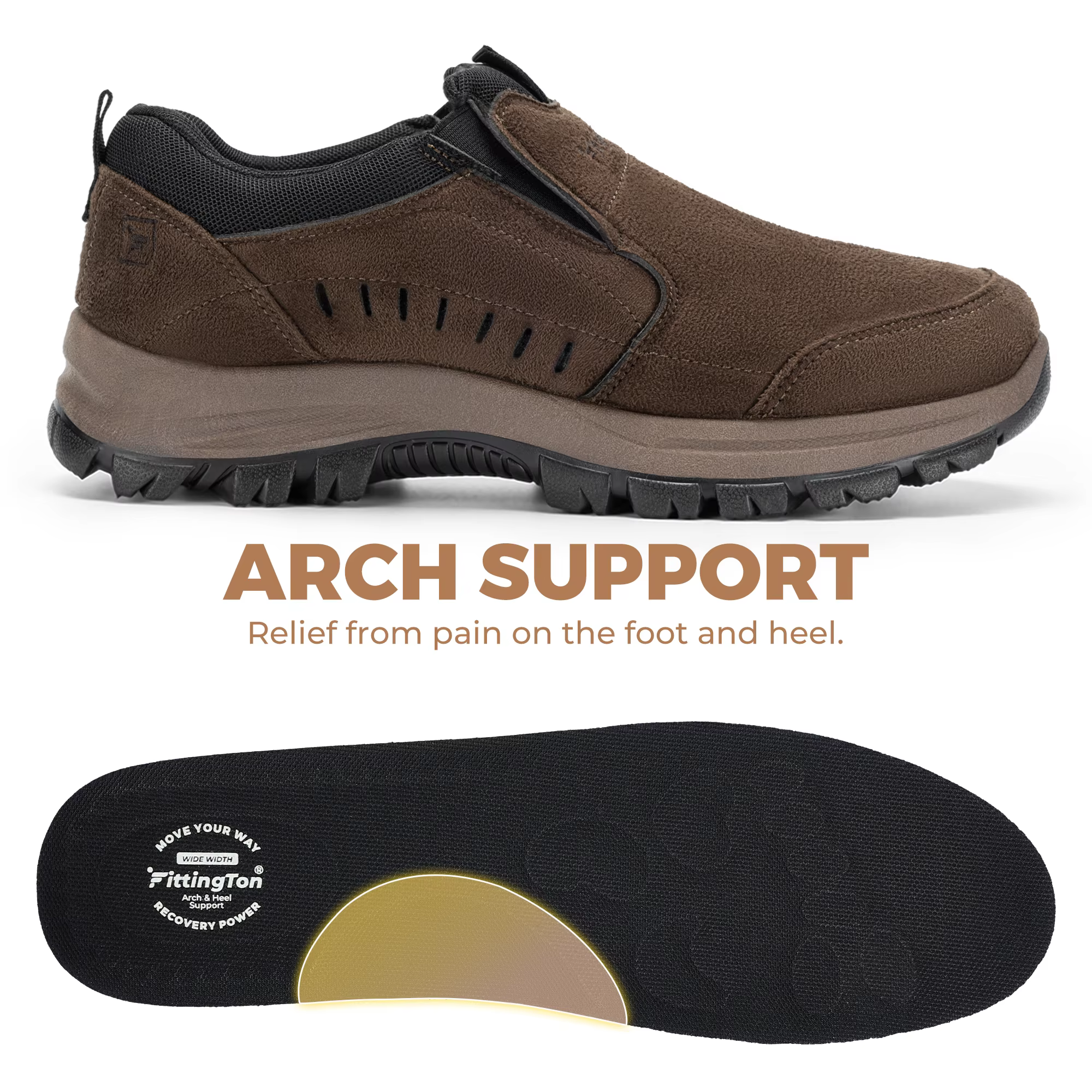 Chaussures à enfiler pour hommes