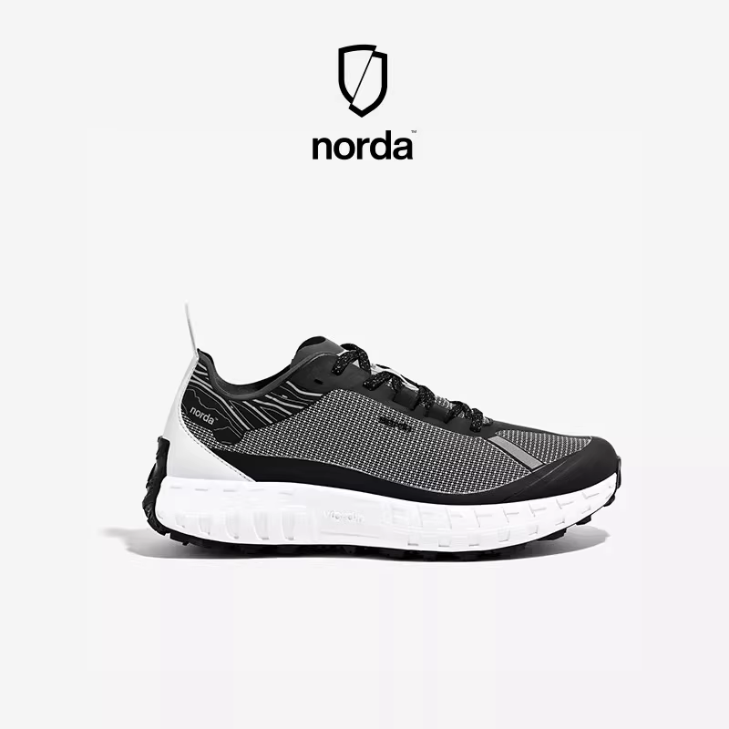 Chaussures de course tout-terrain basses pour hommes Norda 001, respirantes, légères, résistantes à l'usure, pour la randonnée en plein air et le sport.