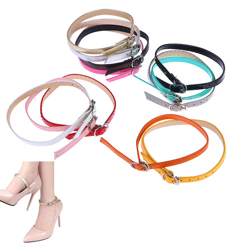 Sangle de chaussures à talons hauts anti-chute réglable, décoration de chaussure, sandales à talons hauts, sangle Parker