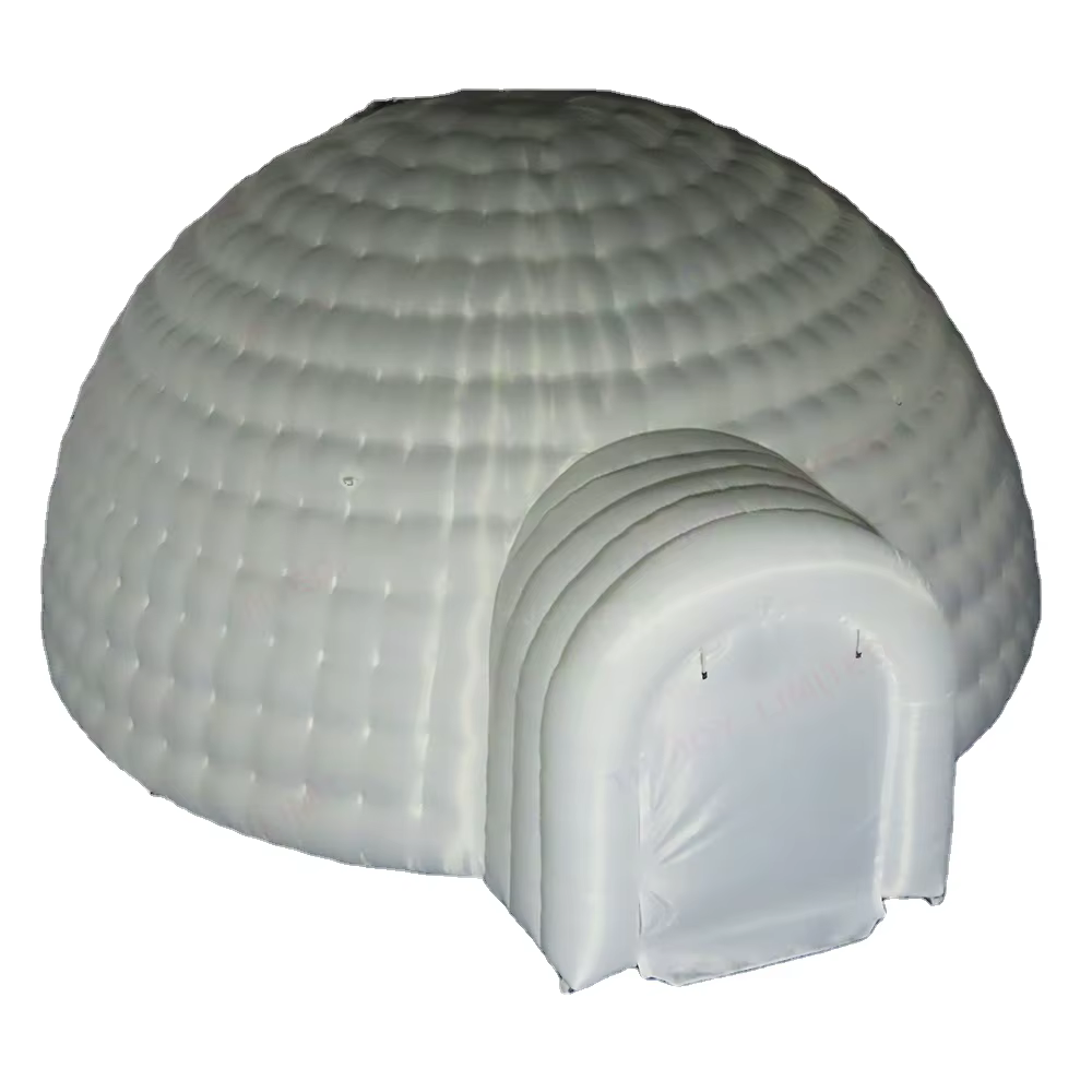 Grande tente dôme igloo gonflable de 10 mètres de diamètre pour les activités de plein air