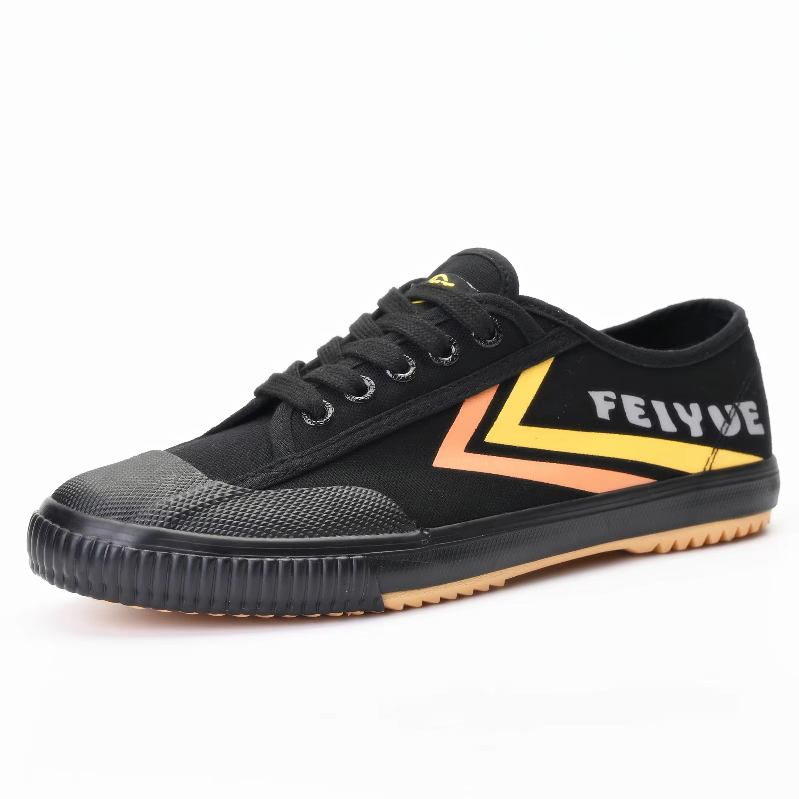 Baskets Parkour pour Homme et Femme, Chaussures Noires et Orange