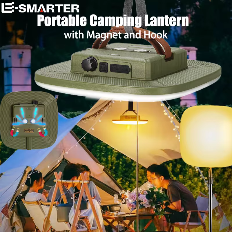 ESMARTER – tente de Camping Rechargeable
