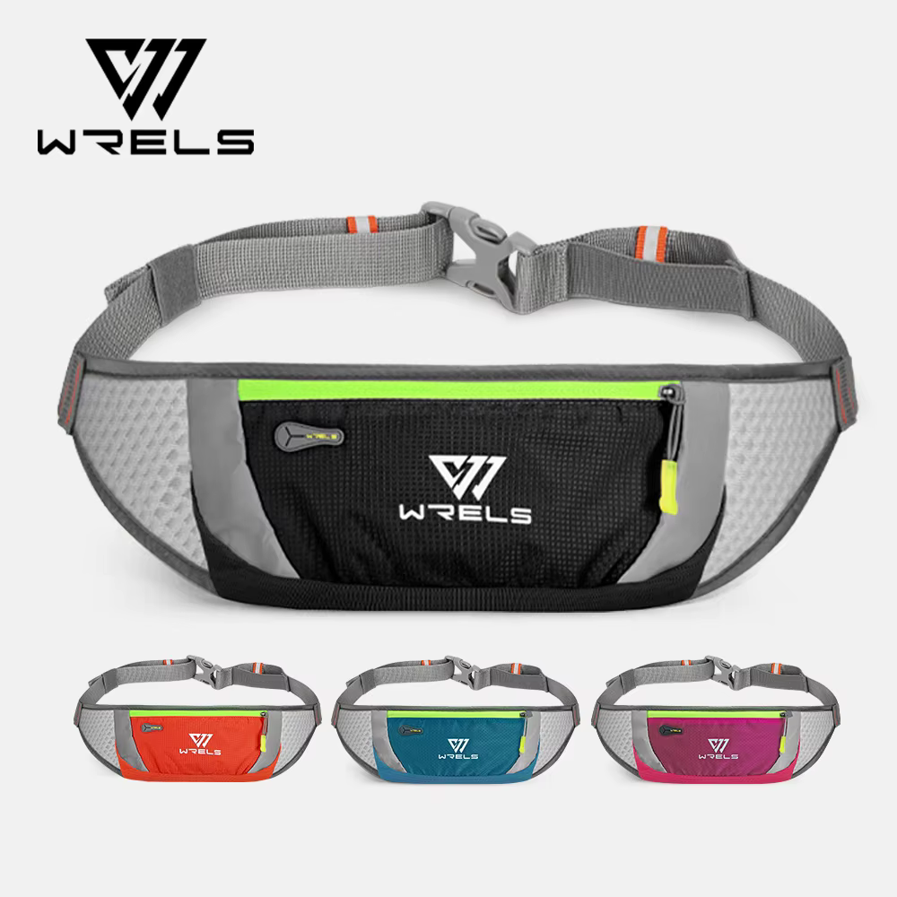 WRELS sac de taille de course professionnel ceinture de sport sacs
