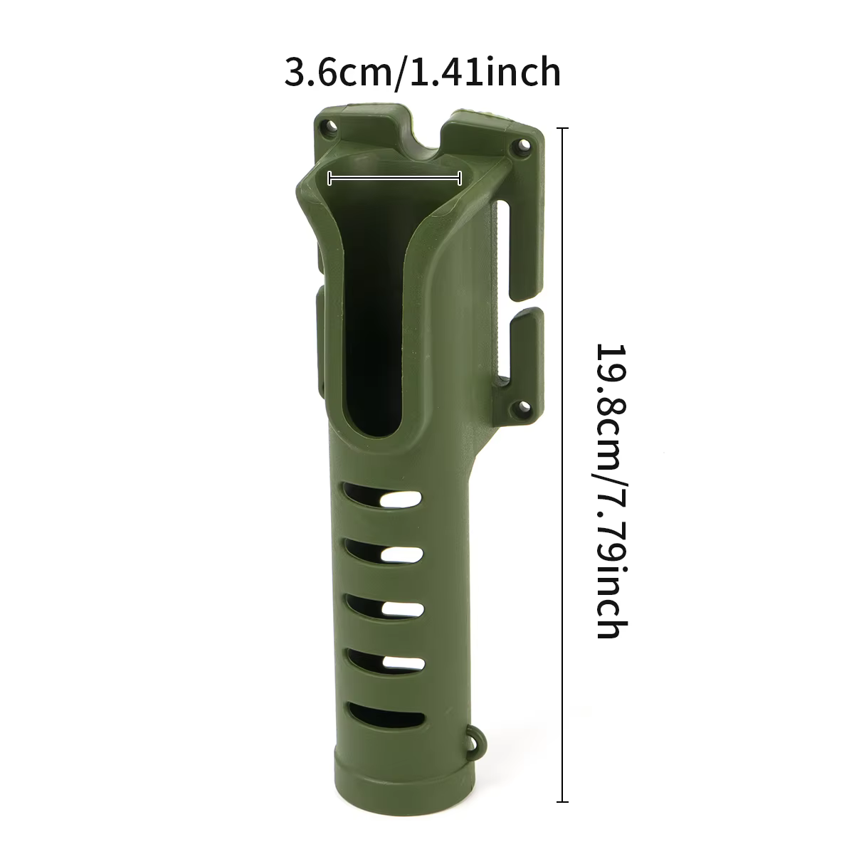 Support de canne à pêche portable avec dispositif d'insertion réglable pour la taille, accessoire de pêche, outil de pêche en plein air