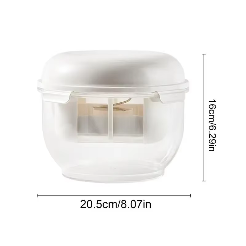 Passoire à yaourt grec de qualité supérieure – Yaourtière faite maison épaisse et crémeuse – Filtre à mailles réutilisable sans BPA avec couvercle