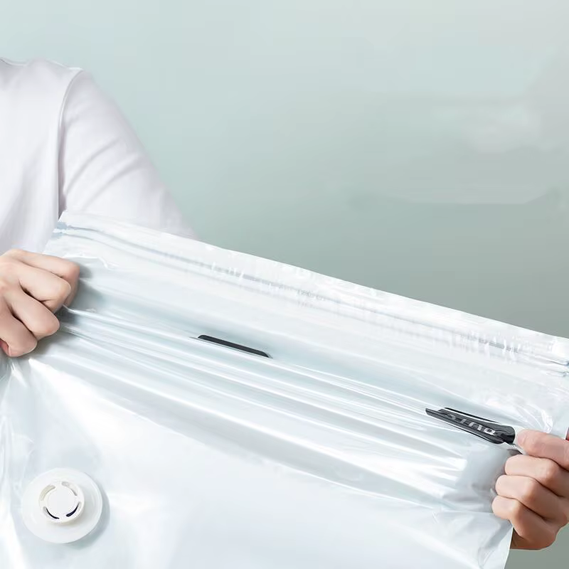 Sacs de rangement sous vide sans pompe – Sacs de compression extra-larges pour vêtements, couvertures et literie, accessoires pour la maison