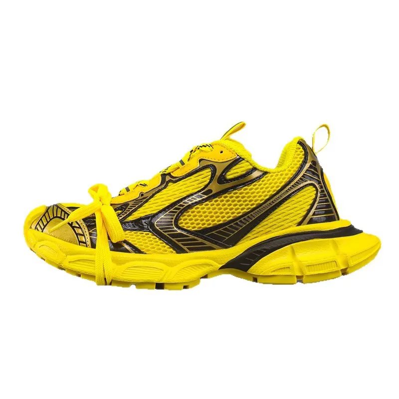Véritable magasin qualité Paris dix génération 3XL papa chaussures hommes rétro maille chaussures décontractées femmes respirant caoutchouc bas