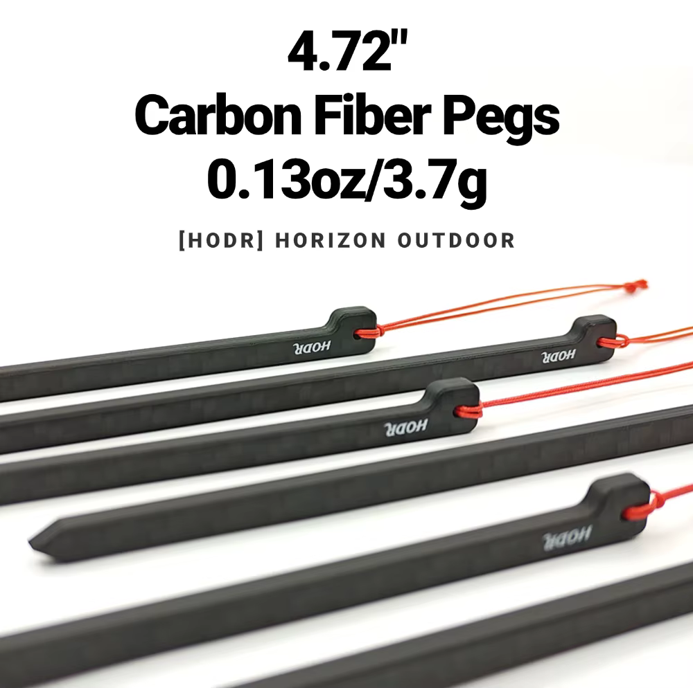[HODR] piquets de tente en carbone