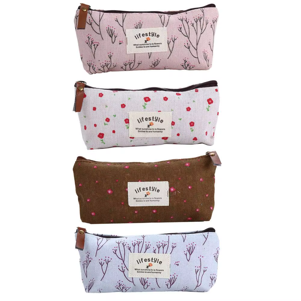 Trousse de maquillage en tissu pour filles