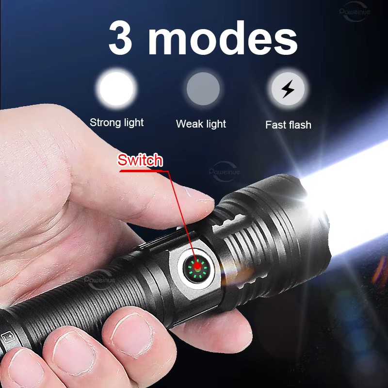 10000LM lampe de poche LED