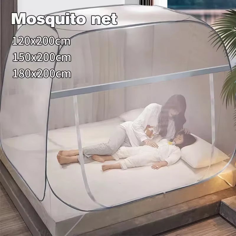 Moustiquaire de yourte mongole sans installation