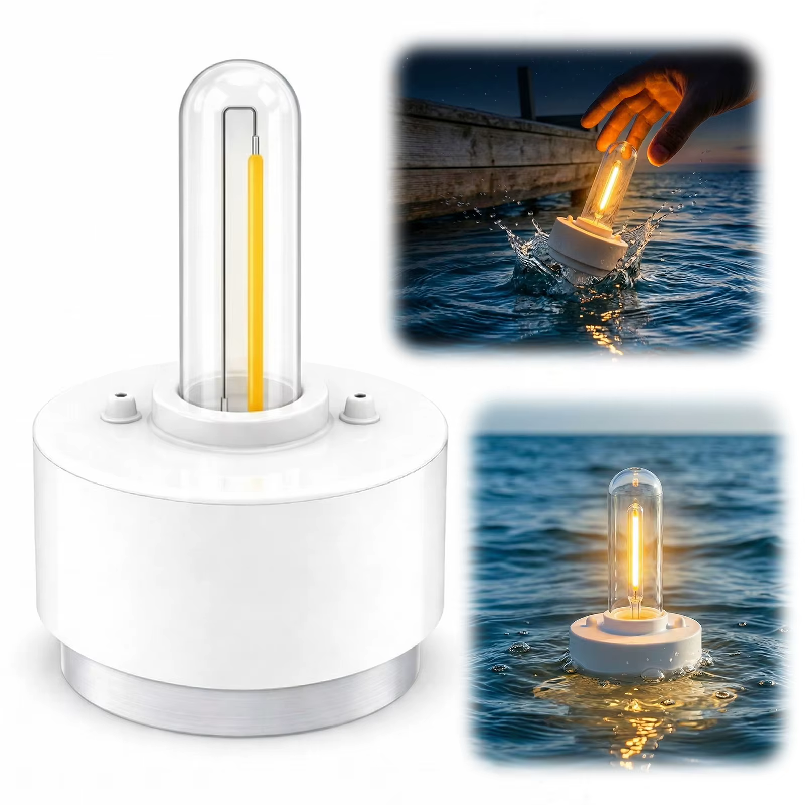 Lampe à sel sans batterie
