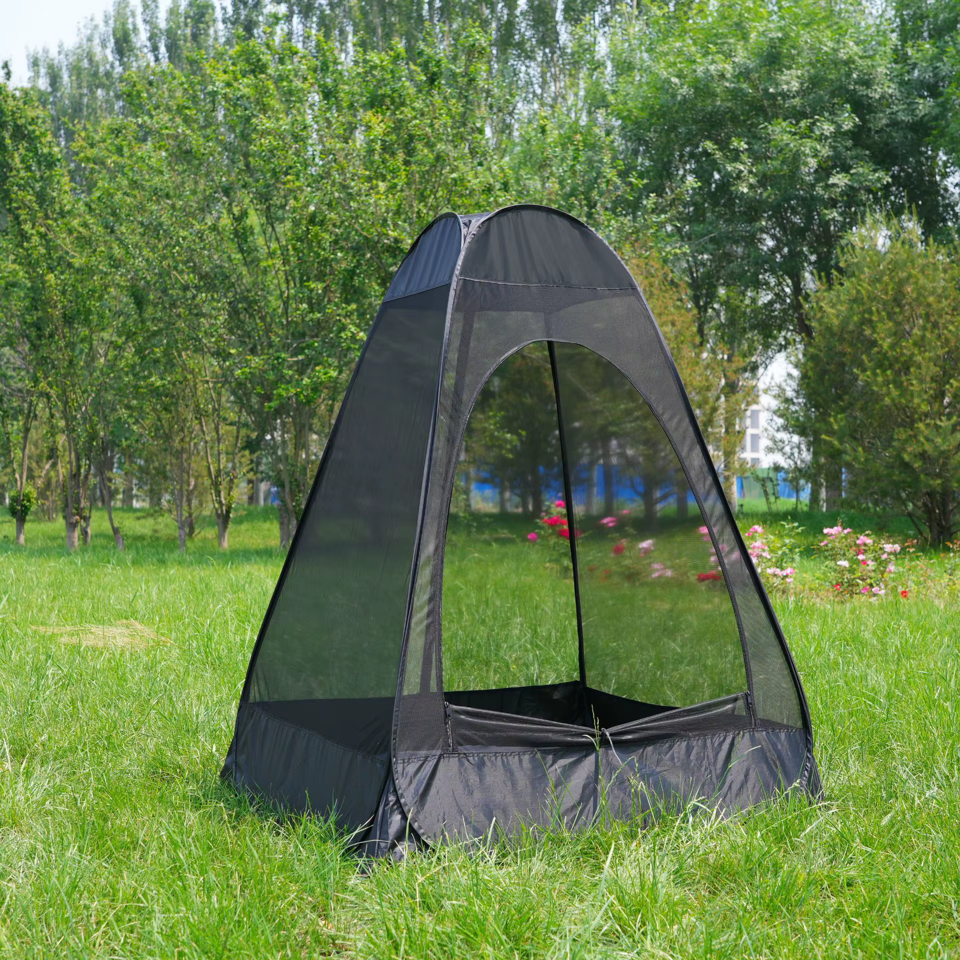Tente anti-moustiques de pêche et de camping à ouverture rapide pour l'extérieur