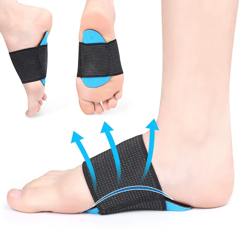 1 paire de semelles orthopédiques pour pieds plats