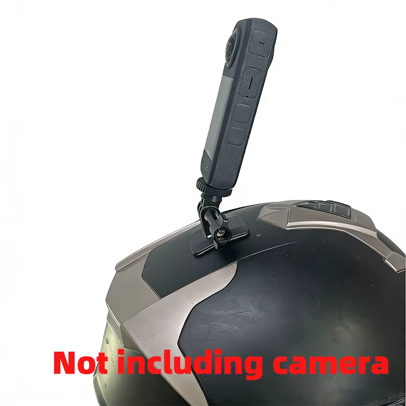 Bras de casque incurvé + autocollant Vlog