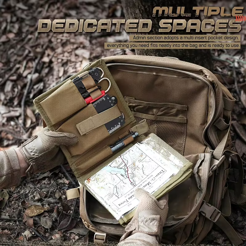 Sac de rangement tactique pour cartes