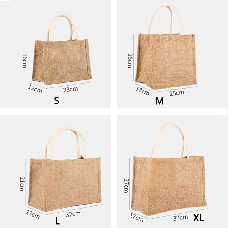 Sacs à main fourre-tout en lin vintage pour femmes, grands sacs à main de plage d'été, cuillère à soupe portable, poignée supérieure, sac à provisions, sac à main multiple
