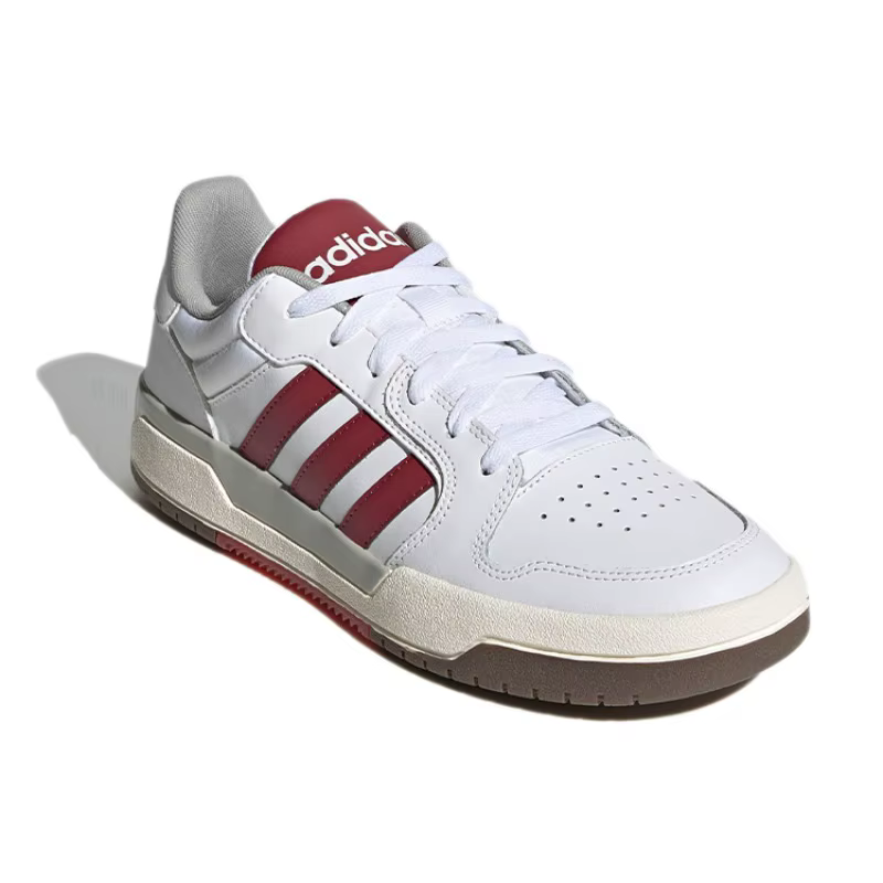 Baskets de skate classiques bicolores blanc et rouge