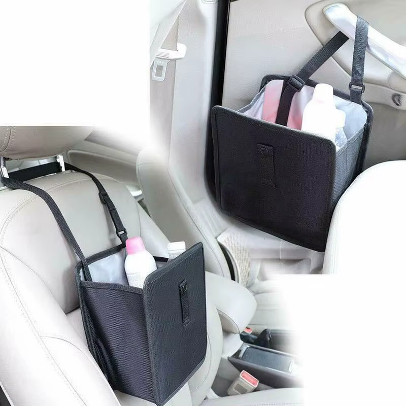 Poubelle de voiture compacte et étanche