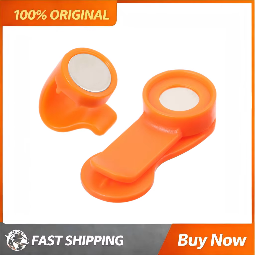 Clip de fixation pour poche à eau orange avec boucle de verrouillage automatique