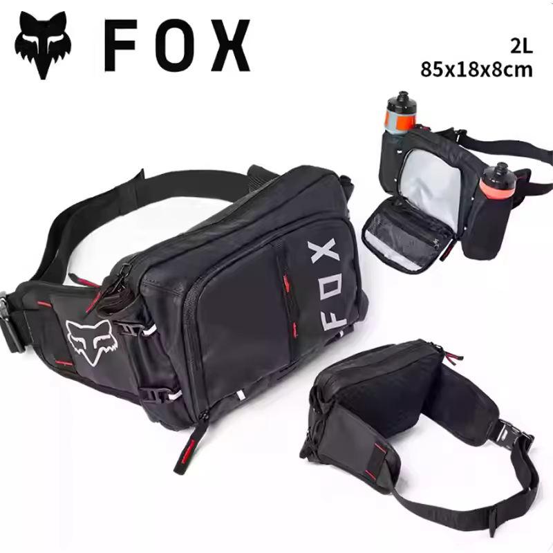 Sac banane standard FOX de 2 L avec deux porte-bouteilles pour VTT et motocross