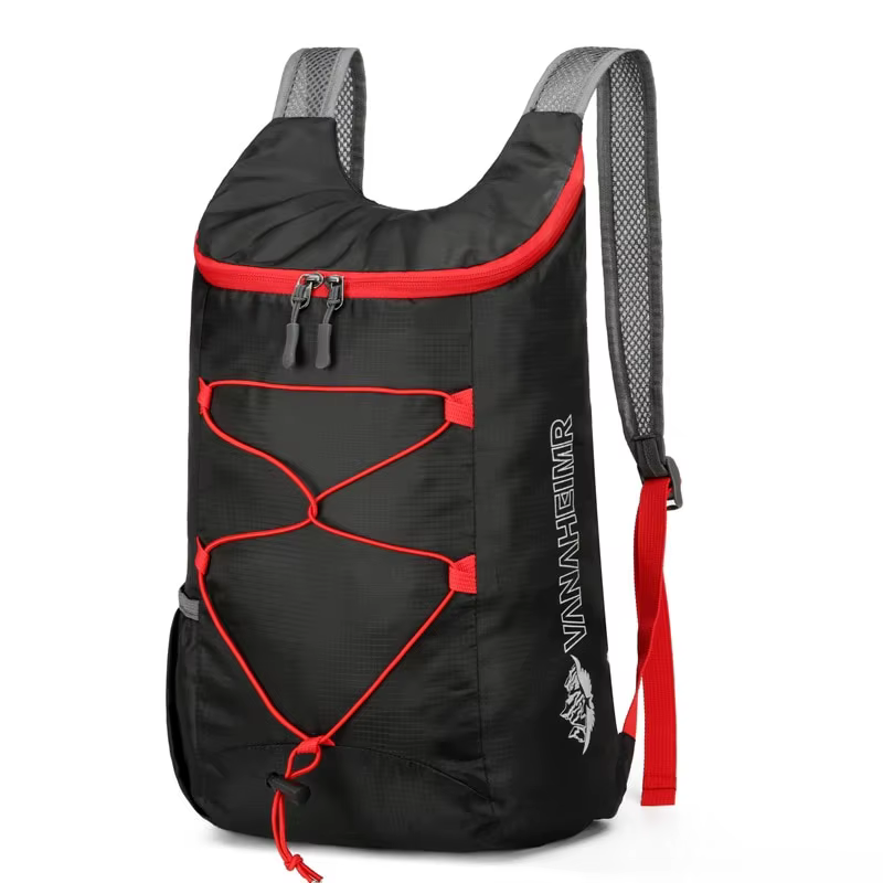 Sac à dos pliant multifonctionnel d'extérieur