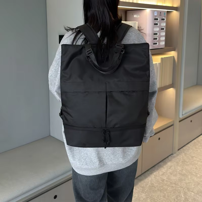 Sac à Dos en Nylon Vert Armée pour Homme et Femme