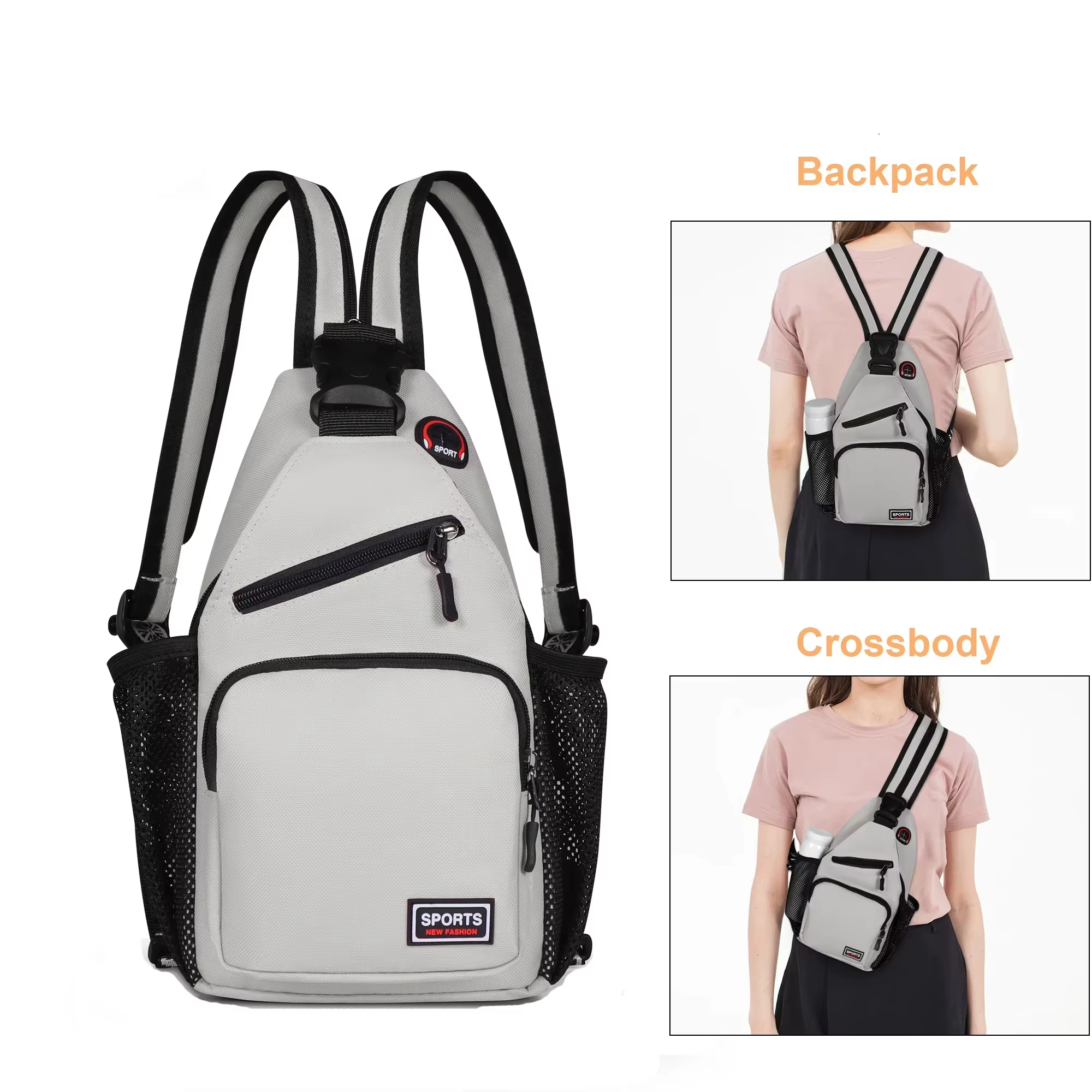Sac à bandoulière imperméable pour la randonnée et le cyclisme