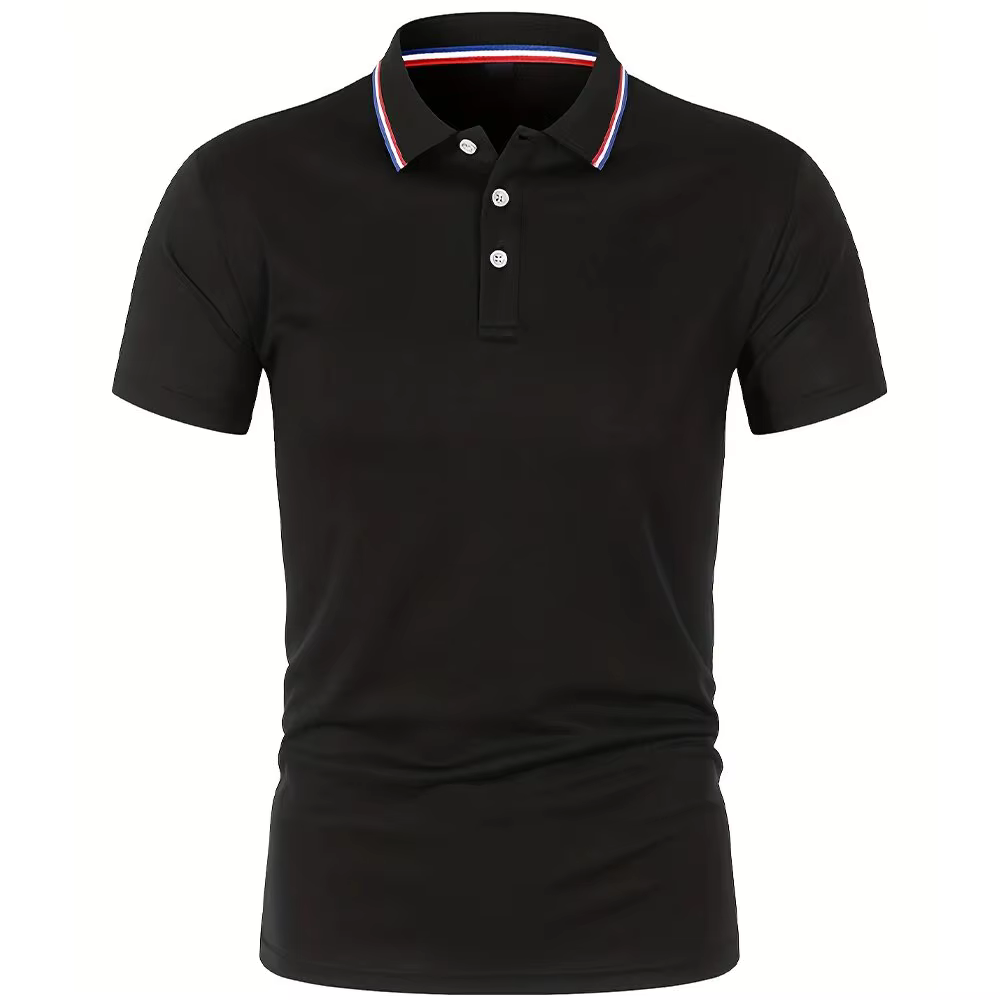 Polo d'été décontracté et respirant pour hommes, confortable, couleur unie, T-Shirt à manches courtes de haute qualité, offre spéciale, 2025