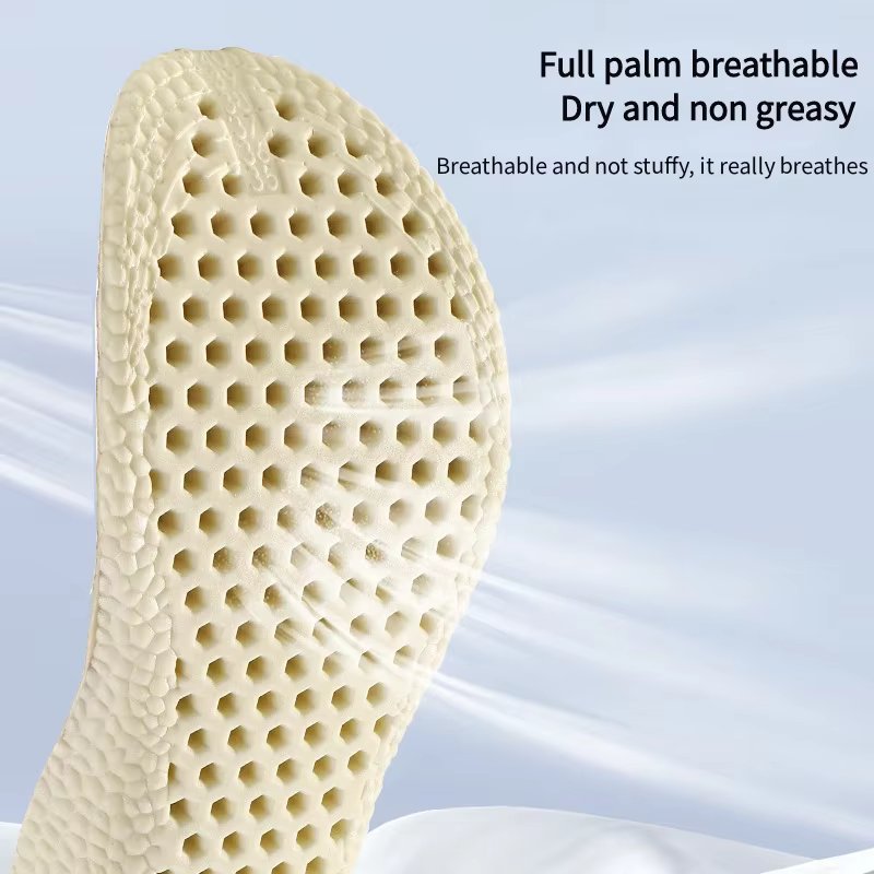 1 paire de semelles intérieures en latex pour chaussures de sport et de loisirs