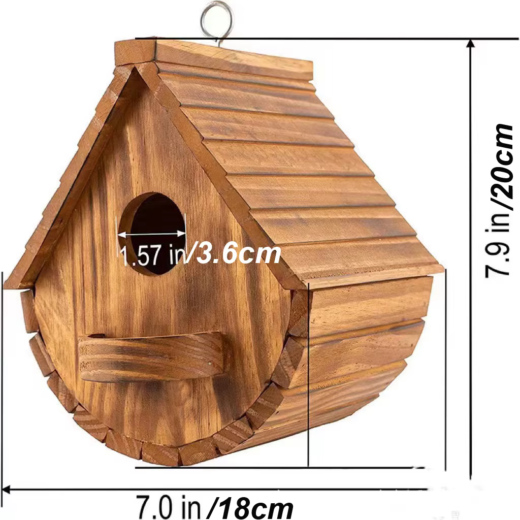 Boîtes à oiseaux en bois pour l'extérieur