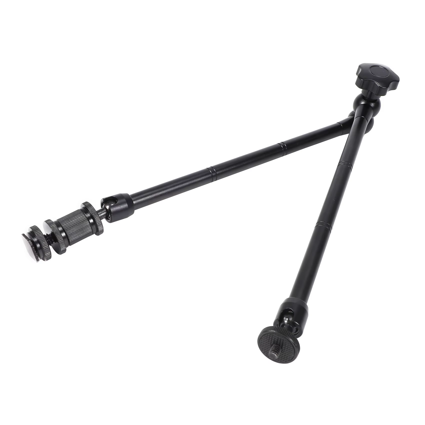 Bras magique à Friction articulée réglable AA91, 20 pouces, avec support de chaussure chaude pour lumière LED, plate-forme DSLR, moniteur LCD