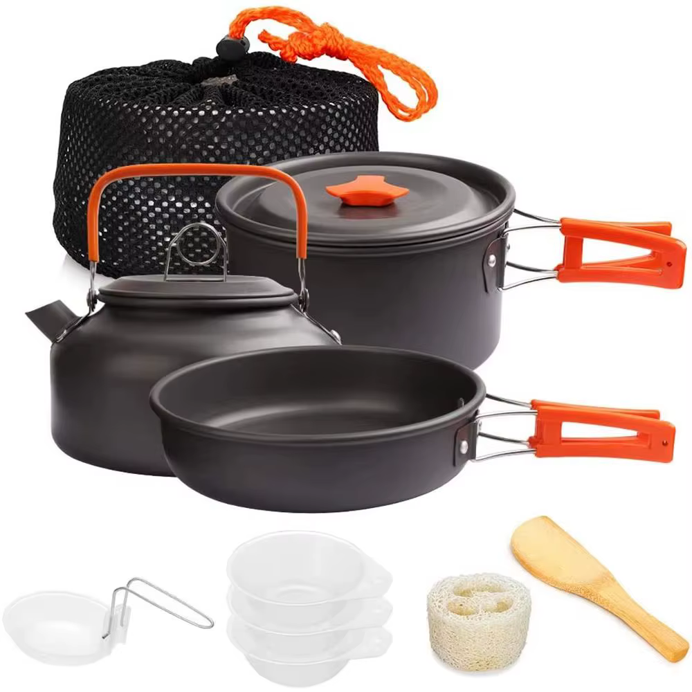 Kit d'ustensiles de cuisine de Camping