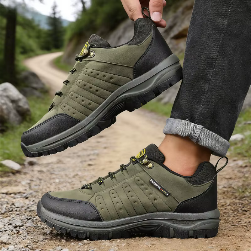 Chaussures de randonnée pour hommes imperméables en plein air basses bottes