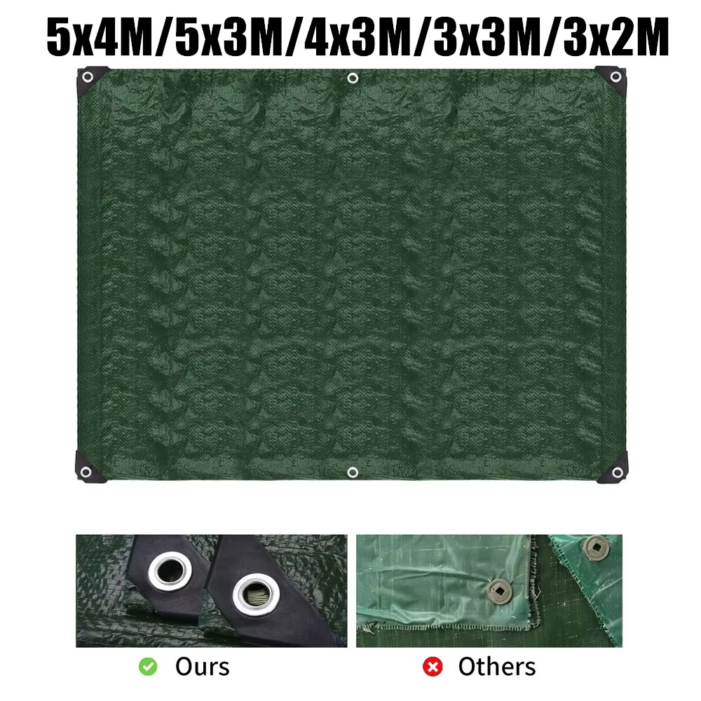 Grande bâche imperméable 5x4m 4x3m 3x3m