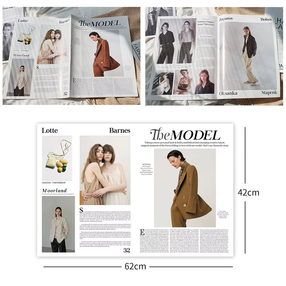 Affiche Multifonctionnelle de Style Journal Anglais Rétro, Accessoires Photo, Magazines Photo, Ornement de Maison