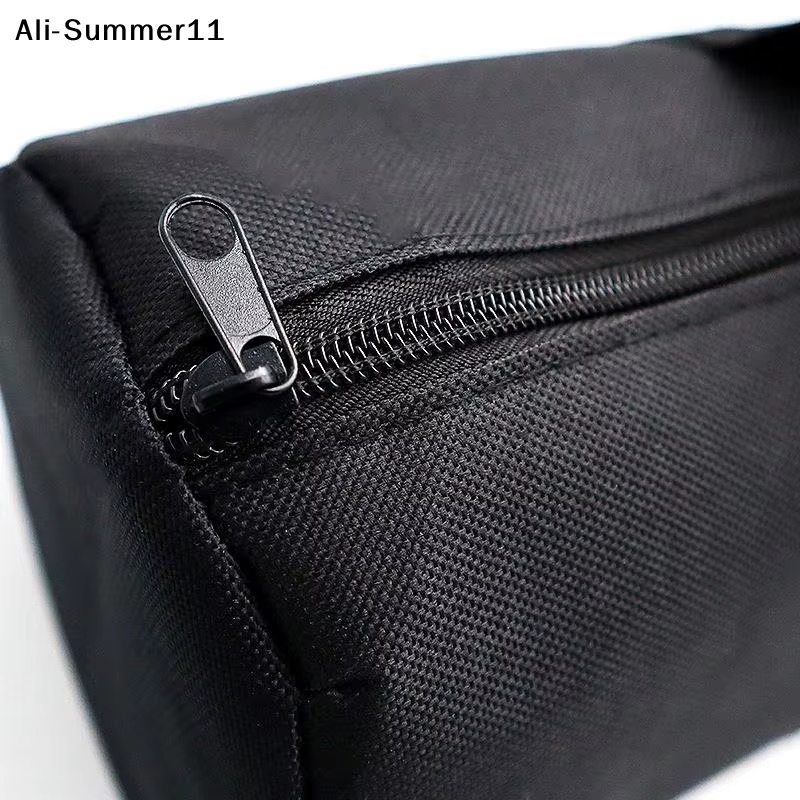 【S7】Sac de rangement pour outils de camping, grande capacité, sac cylindrique pour piquets de tente, sac léger pour clous de tente, sac de rangement pour clous de sol, camping en plein air