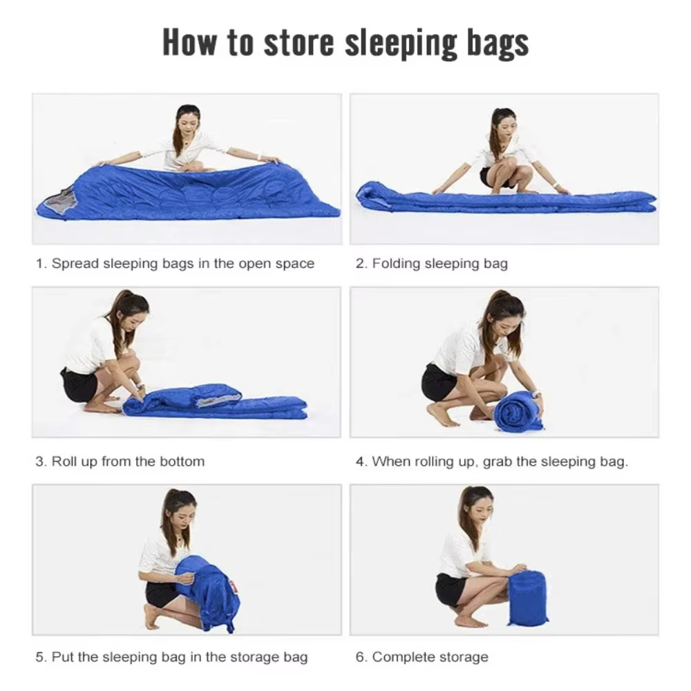 Sac de couchage de camping portable de haute qualité