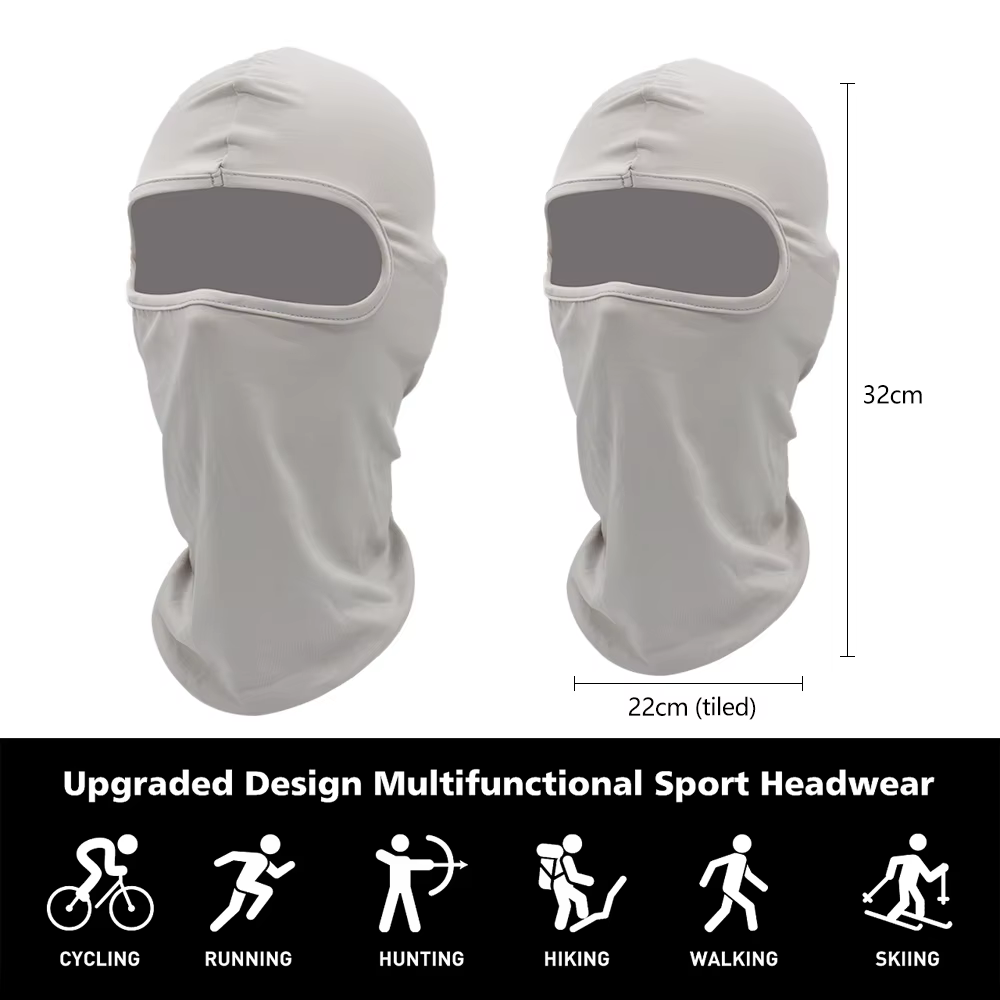 Cagoule intégrale pour sports de plein air
