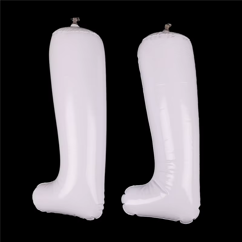 Lot de 2 Pièces de Support Gonflable en Plastique pour Bottes sulf