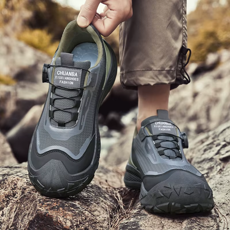 Baskets de Trekking à boucle rotative pour hommes